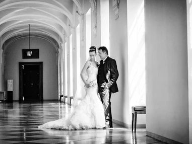 Hochzeit: Heiraten im Stift Göttweig in Niederösterreich.
Foto © fotorega.com - Benediktinerstift Göttweig