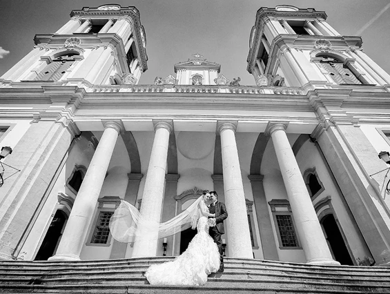 Hochzeit: Heiraten im Stift Göttweig in Niederösterreich.
Foto © fotorega.com - Benediktinerstift Göttweig
