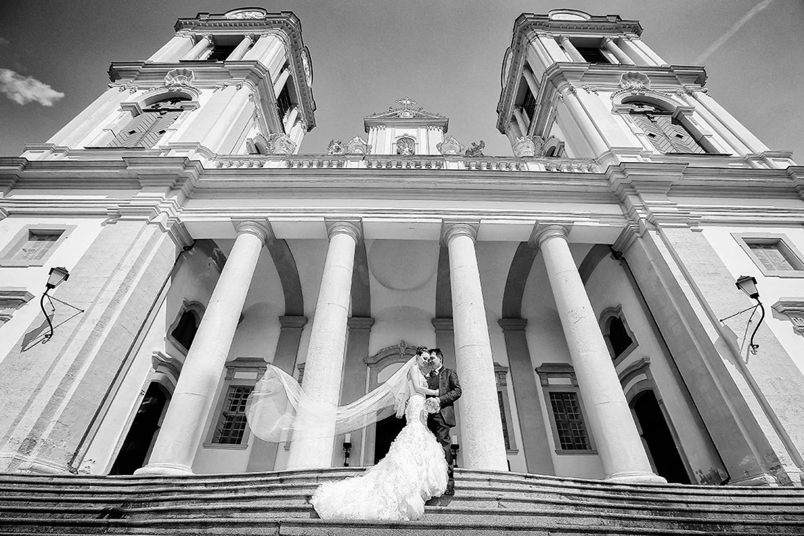 Hochzeit: Heiraten im Stift Göttweig in Niederösterreich.
Foto © fotorega.com - Benediktinerstift Göttweig