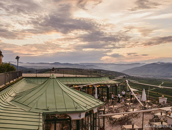 Hochzeit: Die Terrasse des Stift Göttweig. - Benediktinerstift Göttweig
