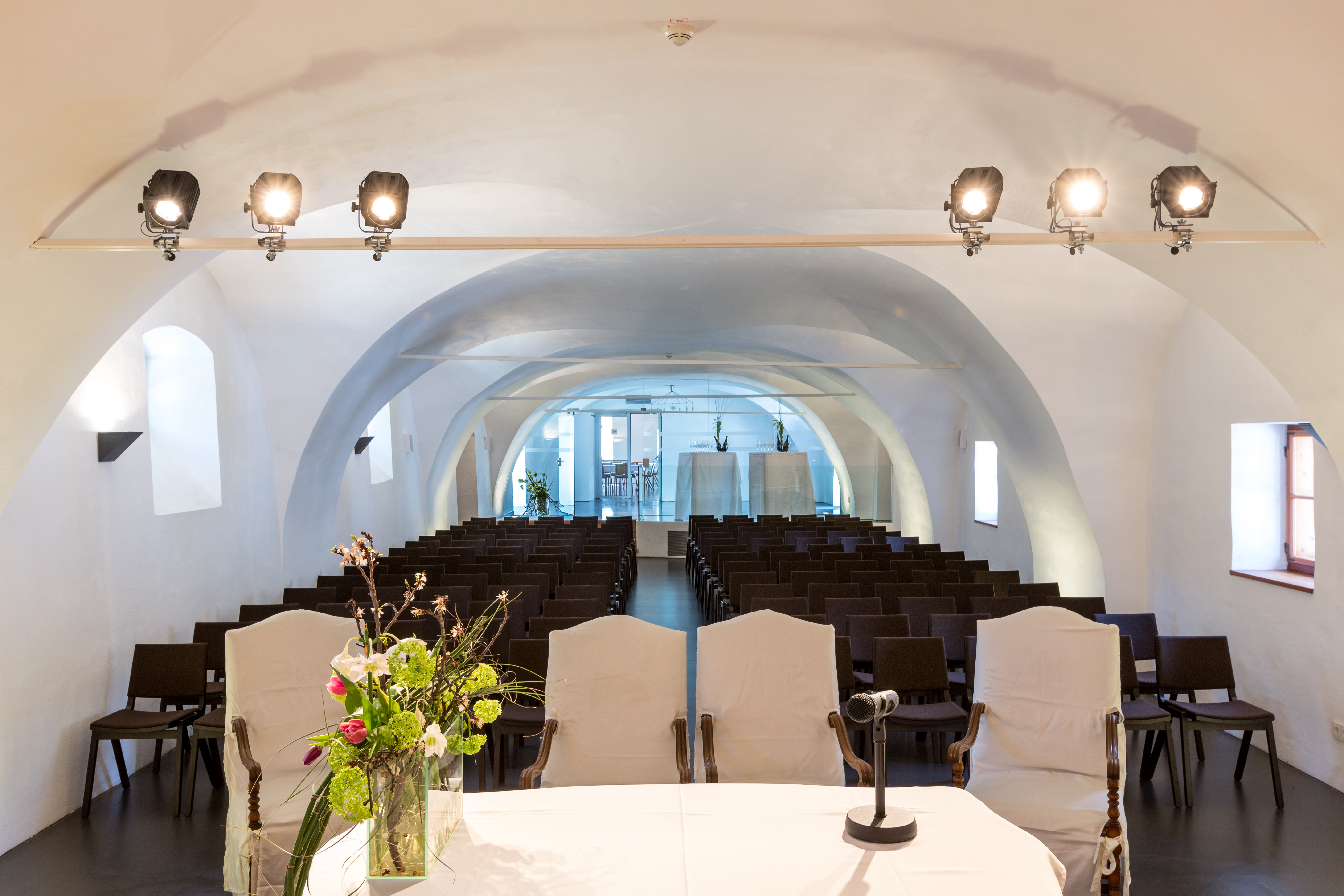 Hochzeit: Der Trauungssaal des Schloss Lackenbach. - Boutiquehotel zum Oberjäger