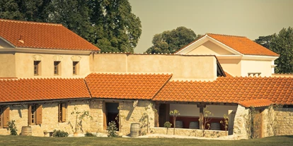 Bruiloft - Breitenbrunn (Breitenbrunn am Neusiedler See) - Die Häuseranlage der Villa urbana - Römerstadt Carnuntum