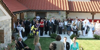 Bruiloft - Breitenbrunn (Breitenbrunn am Neusiedler See) - Hochzeit im Garten der Villa - Römerstadt Carnuntum
