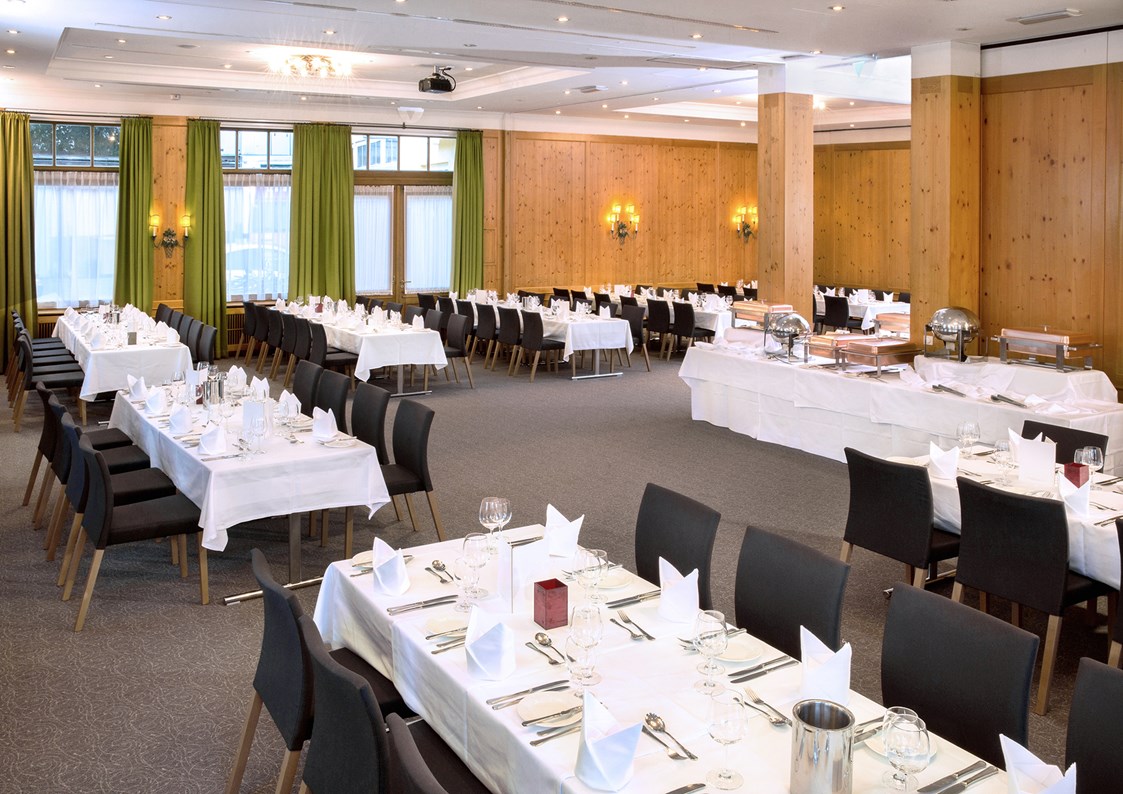 Hochzeit: Unser Festsaal, welcher für Sie individuell gestaltet werden kann - Hotel IMLAUER & Bräu