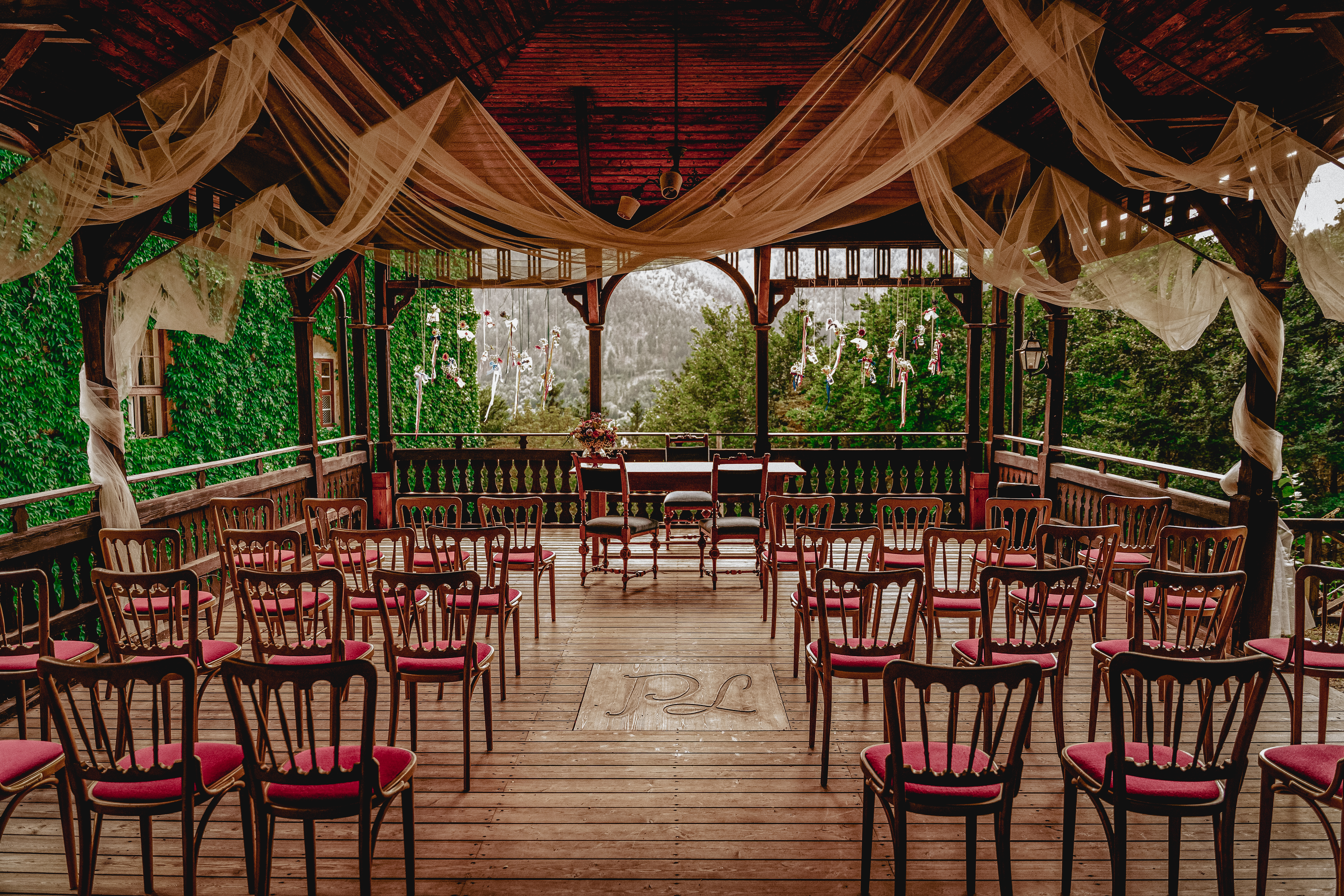 Hochzeitslocation: Standesamt Veranda - Schloss Pernegg