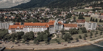 Mariage - Bodensee-Vorarlberg - Blick auf das Sentido Seehotel Am Kaiserstrand vom Bodensee aus.  - Seehotel am Kaiserstrand