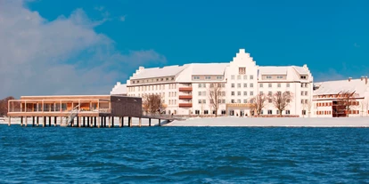 Mariage - Bodensee-Vorarlberg - Außenansicht des Seehotel im Winter - Seehotel am Kaiserstrand