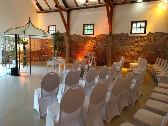 Hochzeit: Trauung in der Fachwerkhalle © Seifenfabrik Veranstaltungszentrum - Seifenfabrik Veranstaltungszentrum