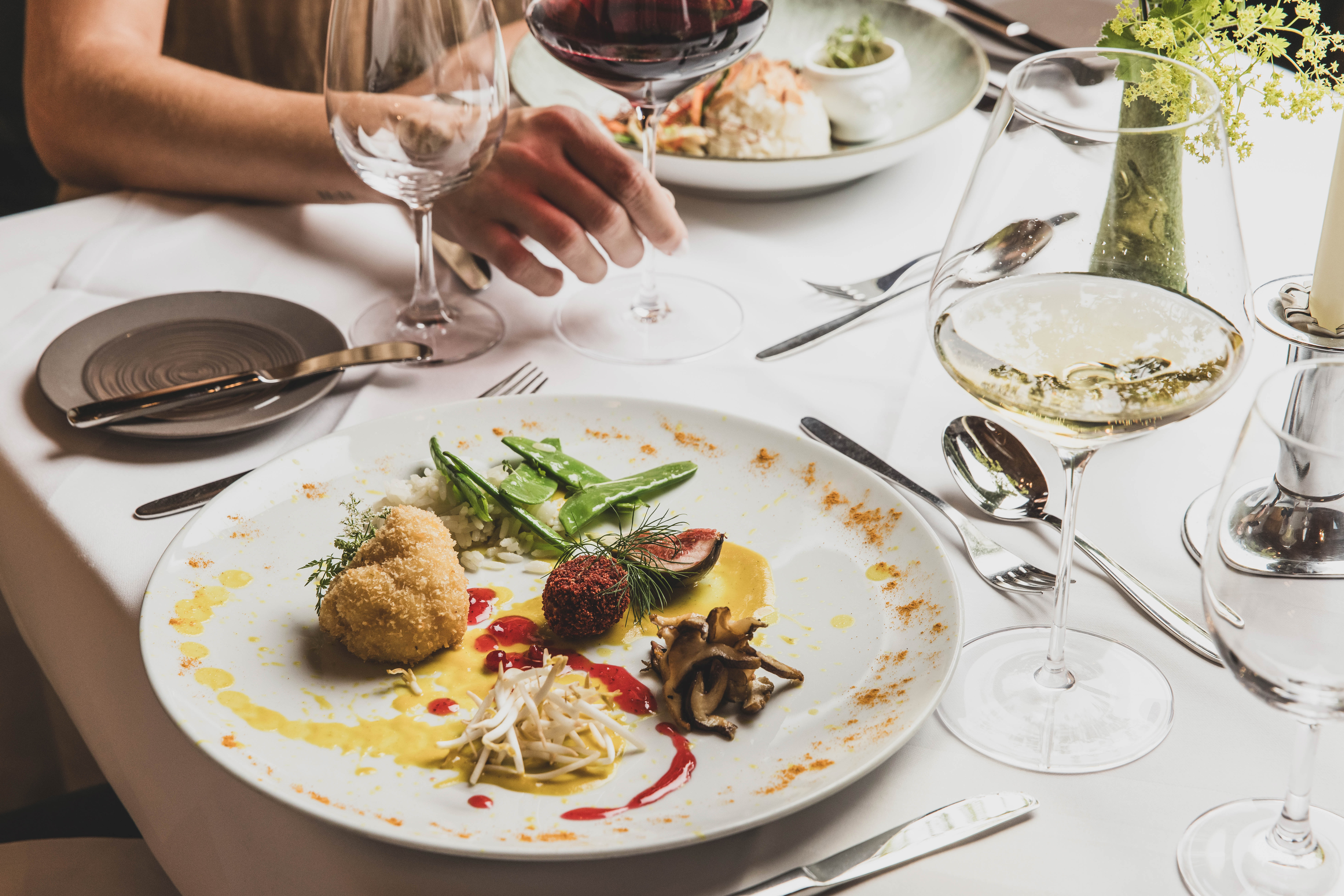 Hochzeit: Gerne veranstalten wir auch ein veganes Hochzeitsmenü. - Seehotel Jägerwirt