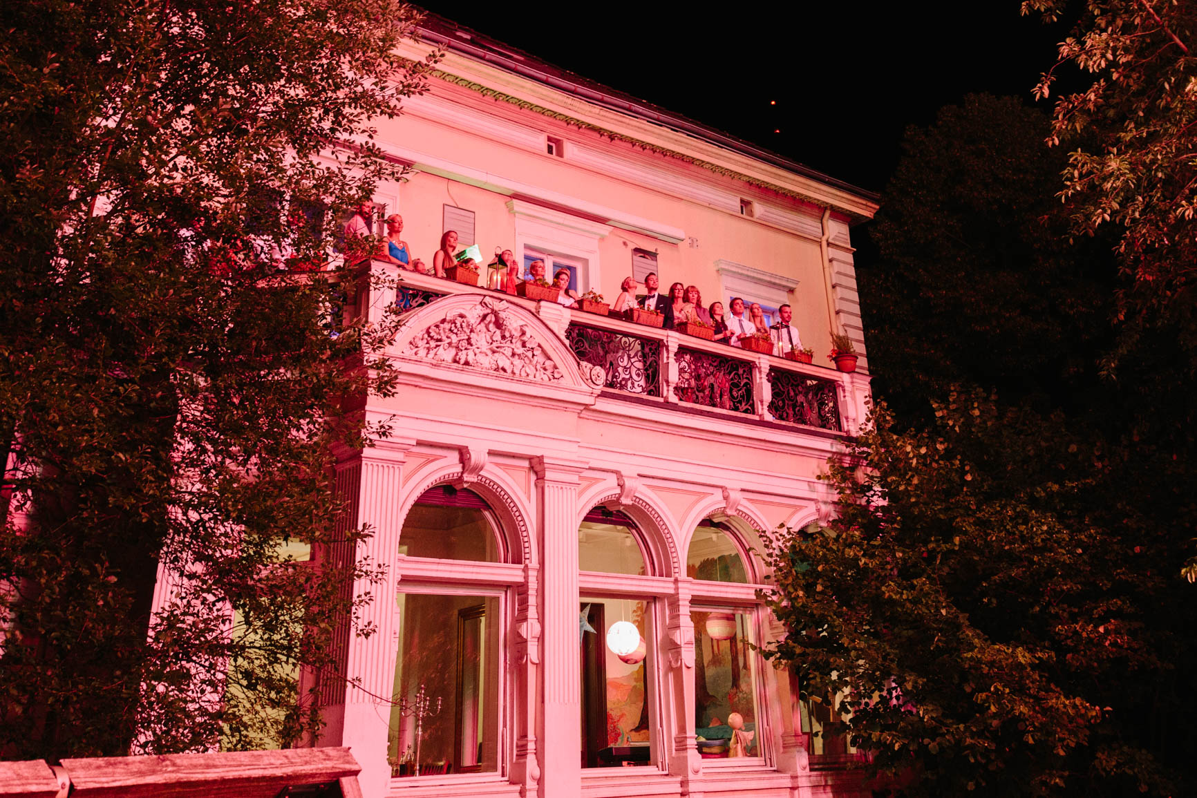 Hochzeit: Gemeinsam bis in die Nacht hinein!  - Villa Au