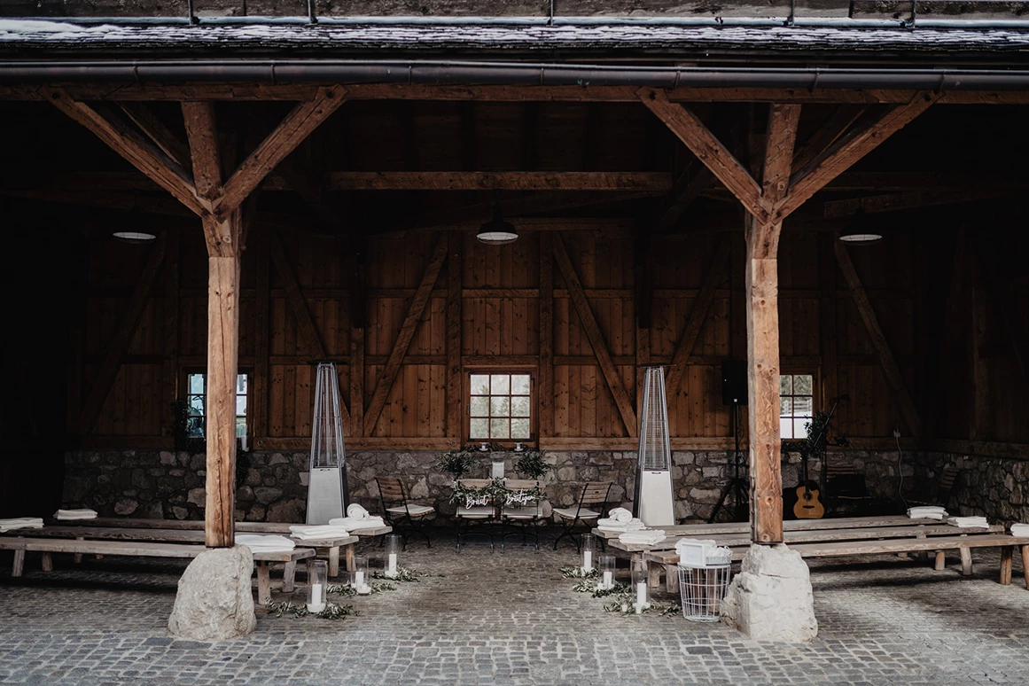 Hochzeitslocation: Winterstellgut