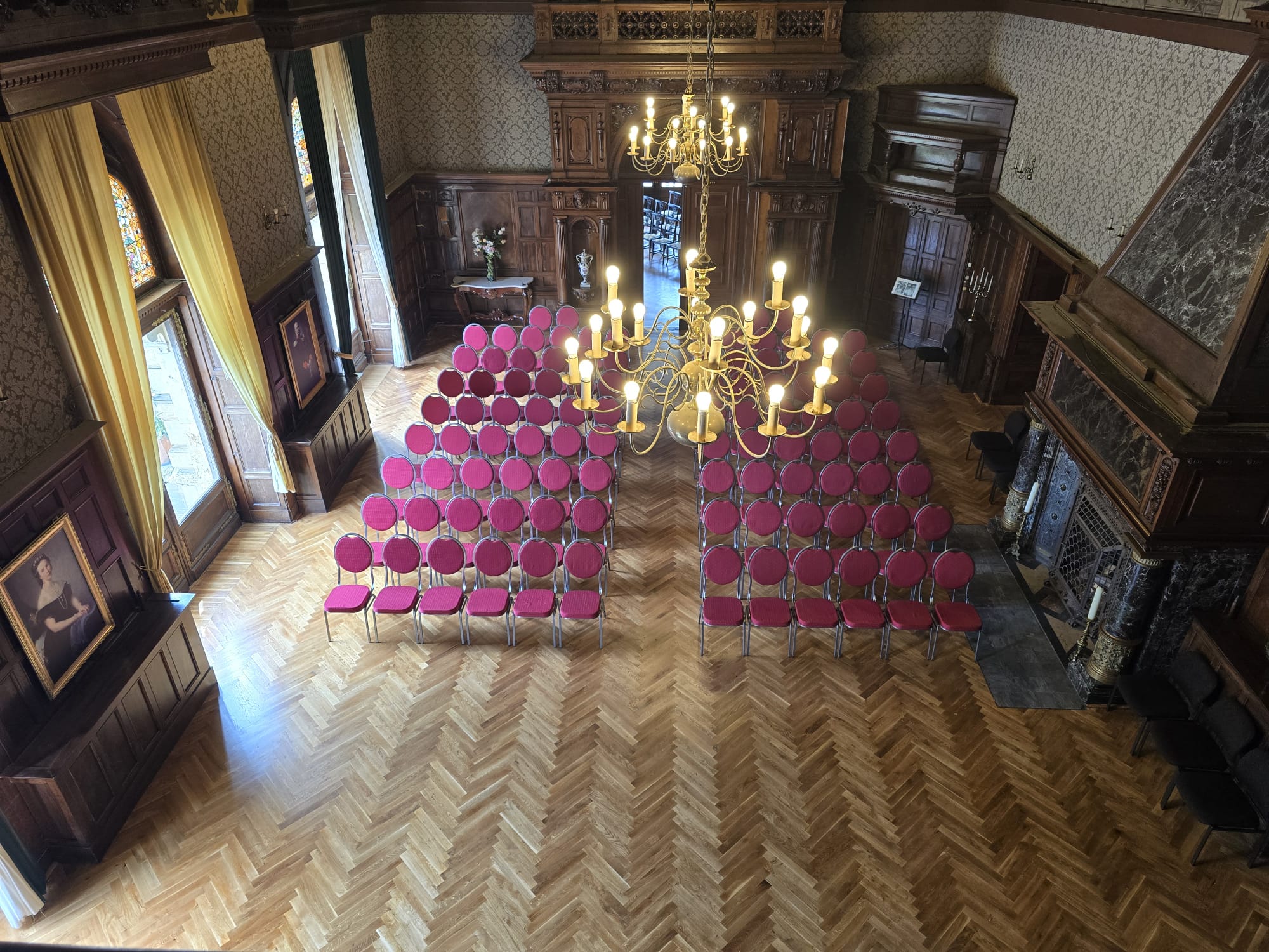 Hochzeit: Festsaal - Neues Jagdschloss Hummelshain