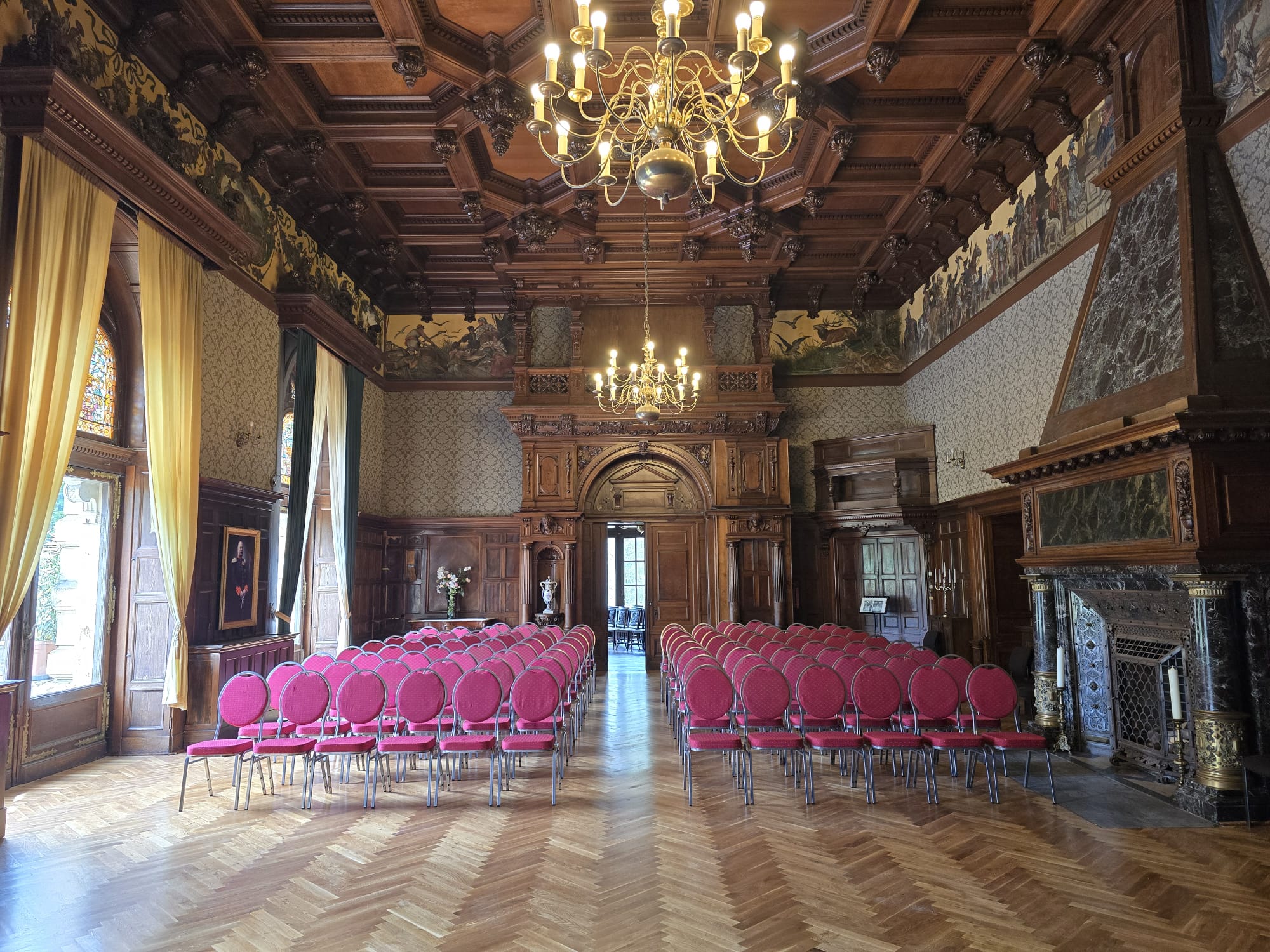 Hochzeit: Festsaal - Neues Jagdschloss Hummelshain