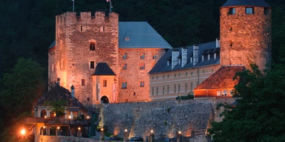 Matrimonio - Deutschlandsberg - Die Burg Deutschlandsberg bei Nacht. - Burg Deutschlandsberg