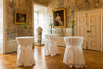 Hochzeit: Stehempfang im großen chinesischen Salon - Schloss Esterházy
