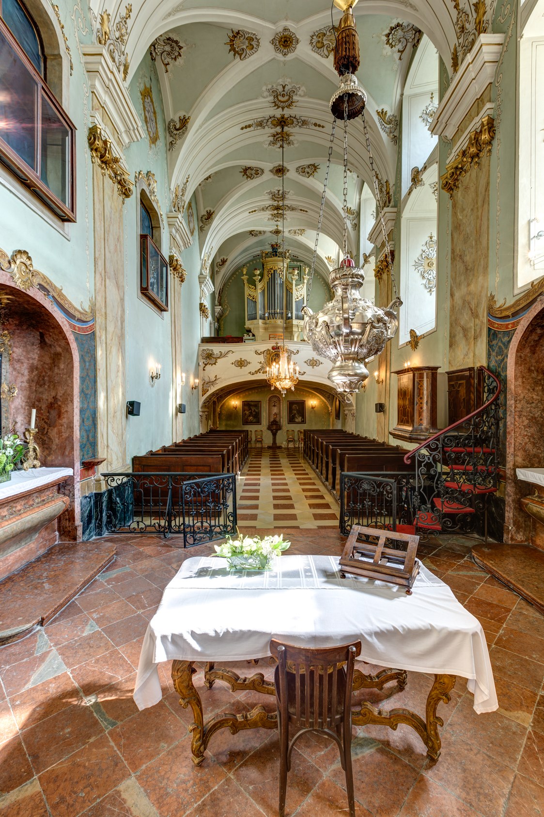 Hochzeit: In der Schlosskapelle können kirchliche Trauungen abgehalten werden. - Schloss Esterházy