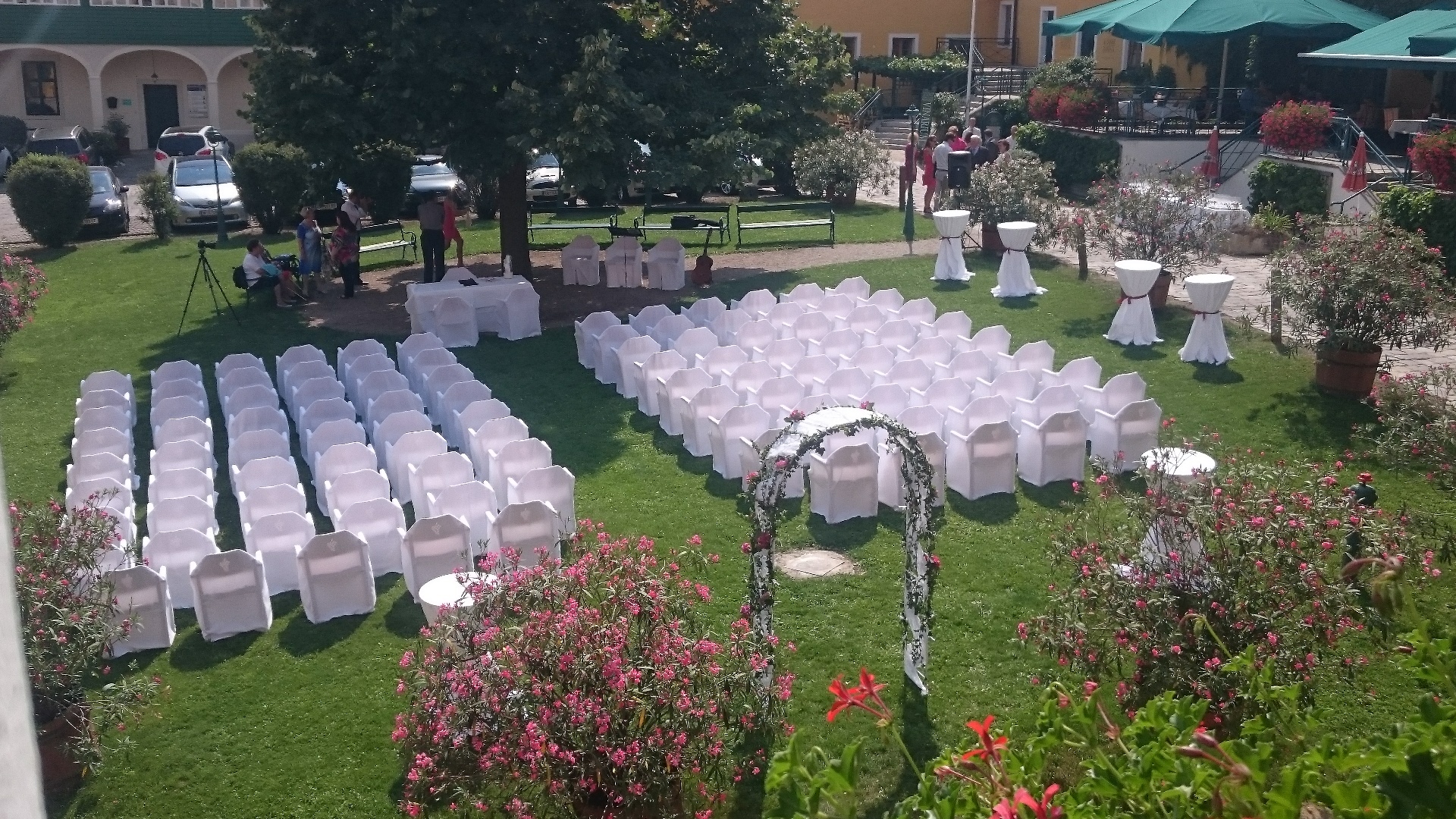 Mariage - Mailberg - Trauung im idyllischen Arkadenhof - Landgut & SPA Althof Retz