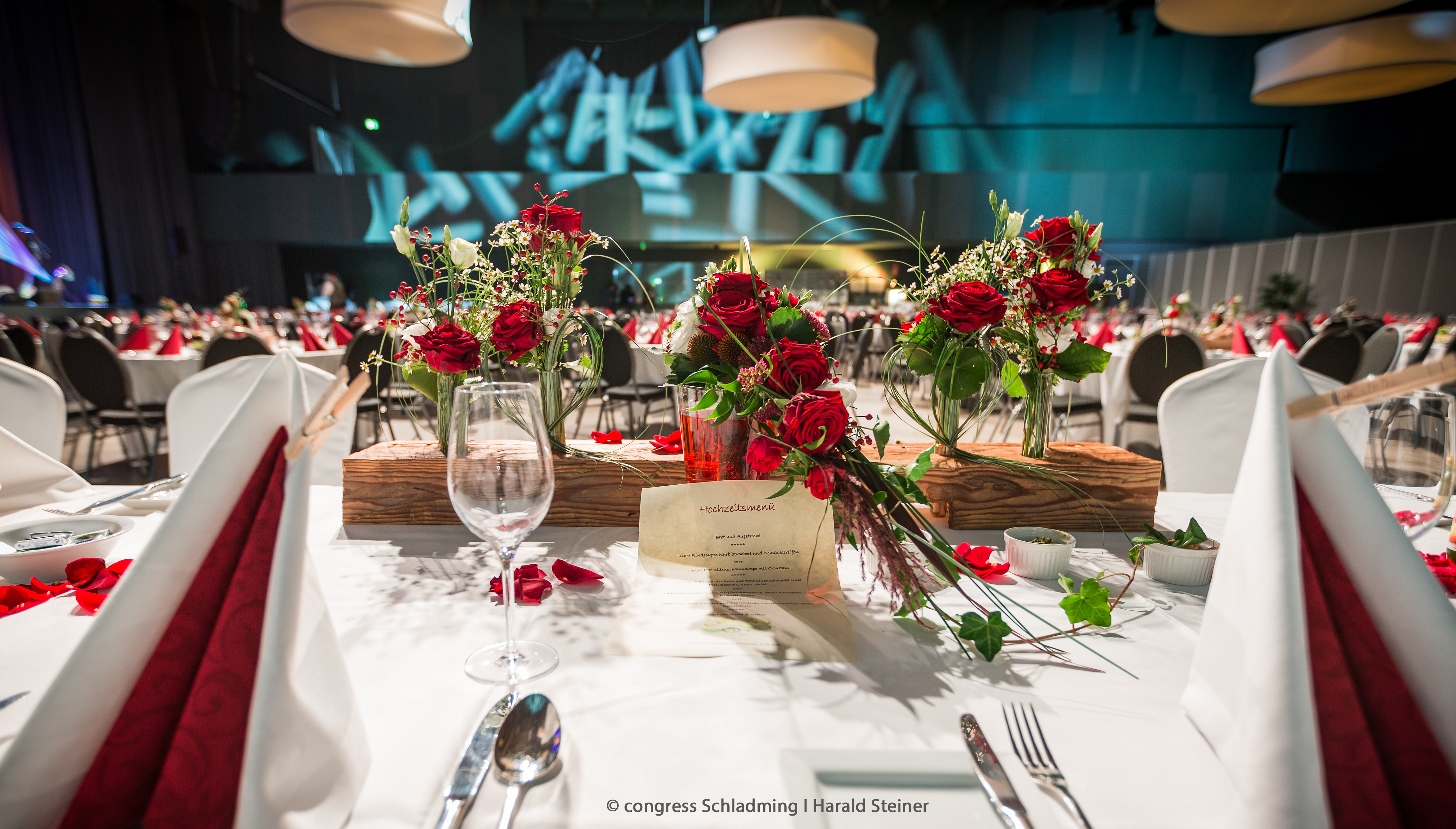 Hochzeit - PLZ 8993 (Österreich) - Hochzeitsdekoration - congress Schladming