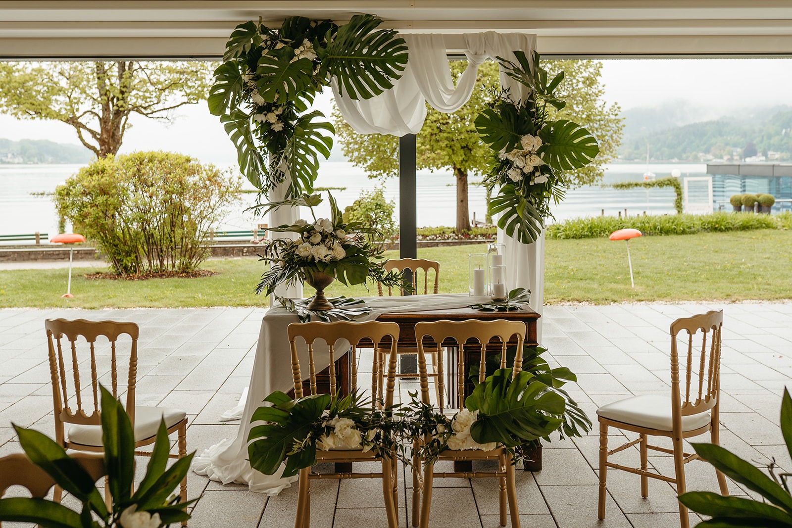 Hochzeit - Klagenfurt -     Freie Trauung mit traumhaftem Blick auf den Wörthersee im Parkhotel Pörtschach. - Parkhotel Pörtschach****s