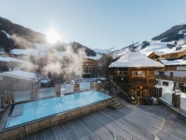 Hochzeit: Außenpool - The Alpine Palace