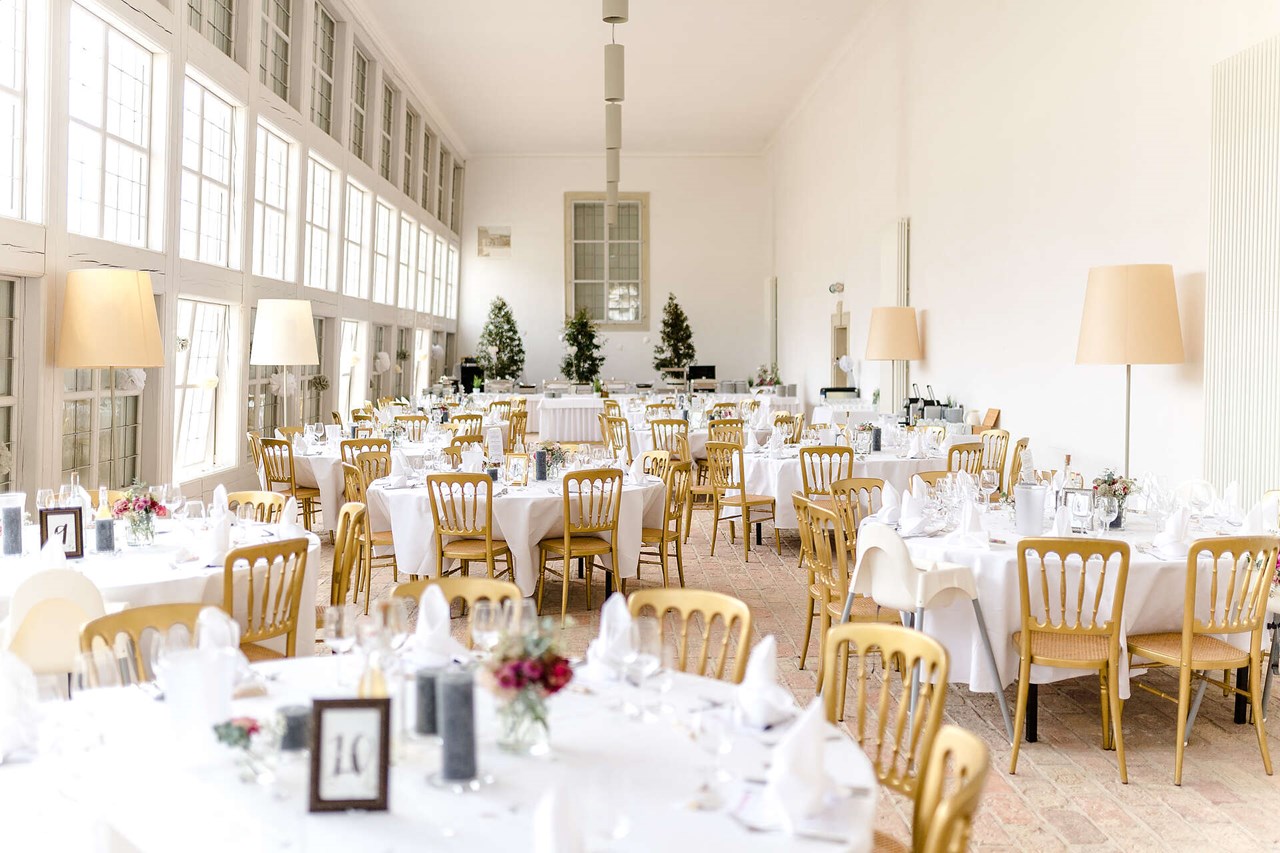 Schloss Hof Informatie over de balzalen Oranjerie