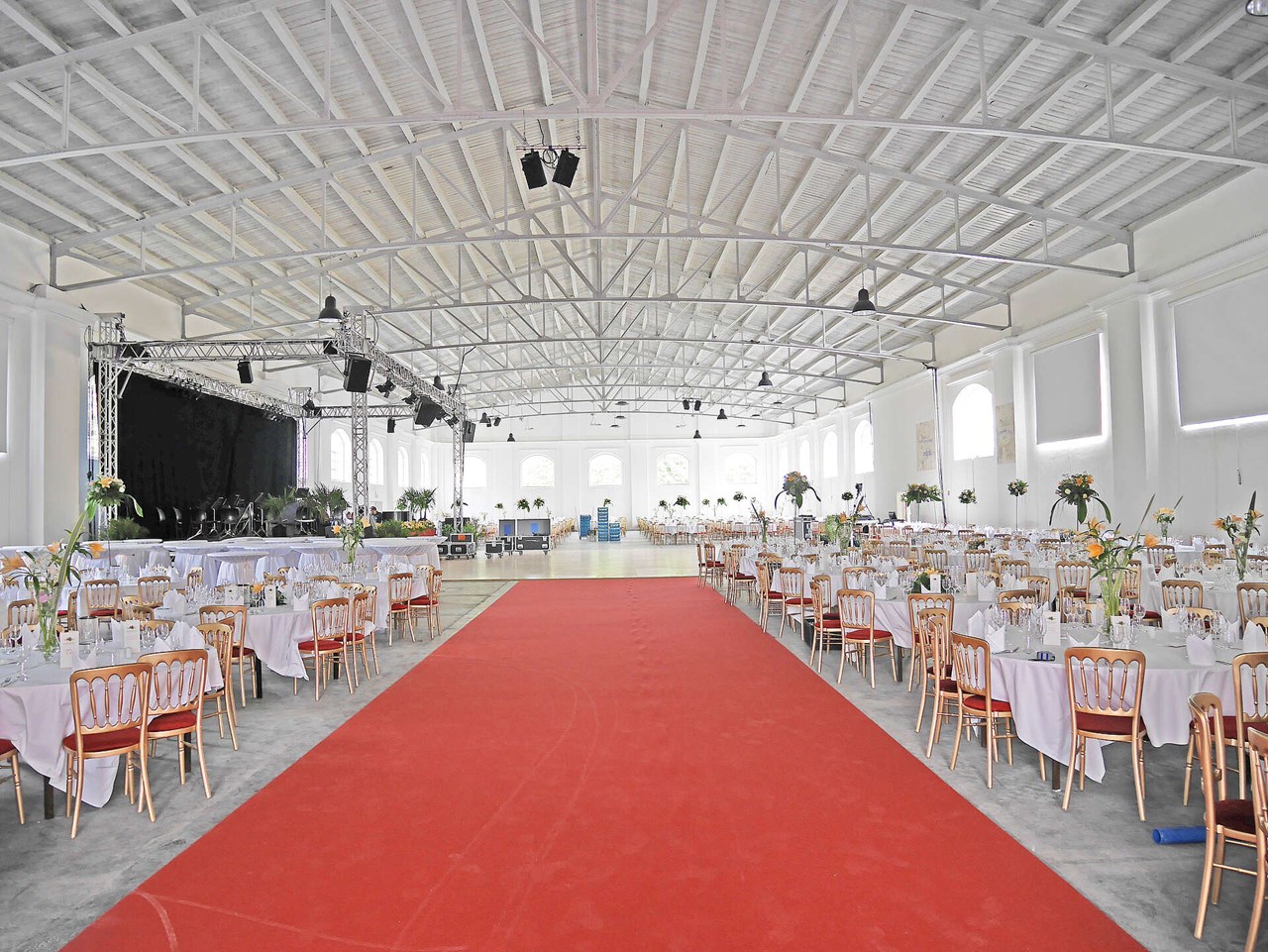 Schloss Hof Informatie over de balzalen Rijhal