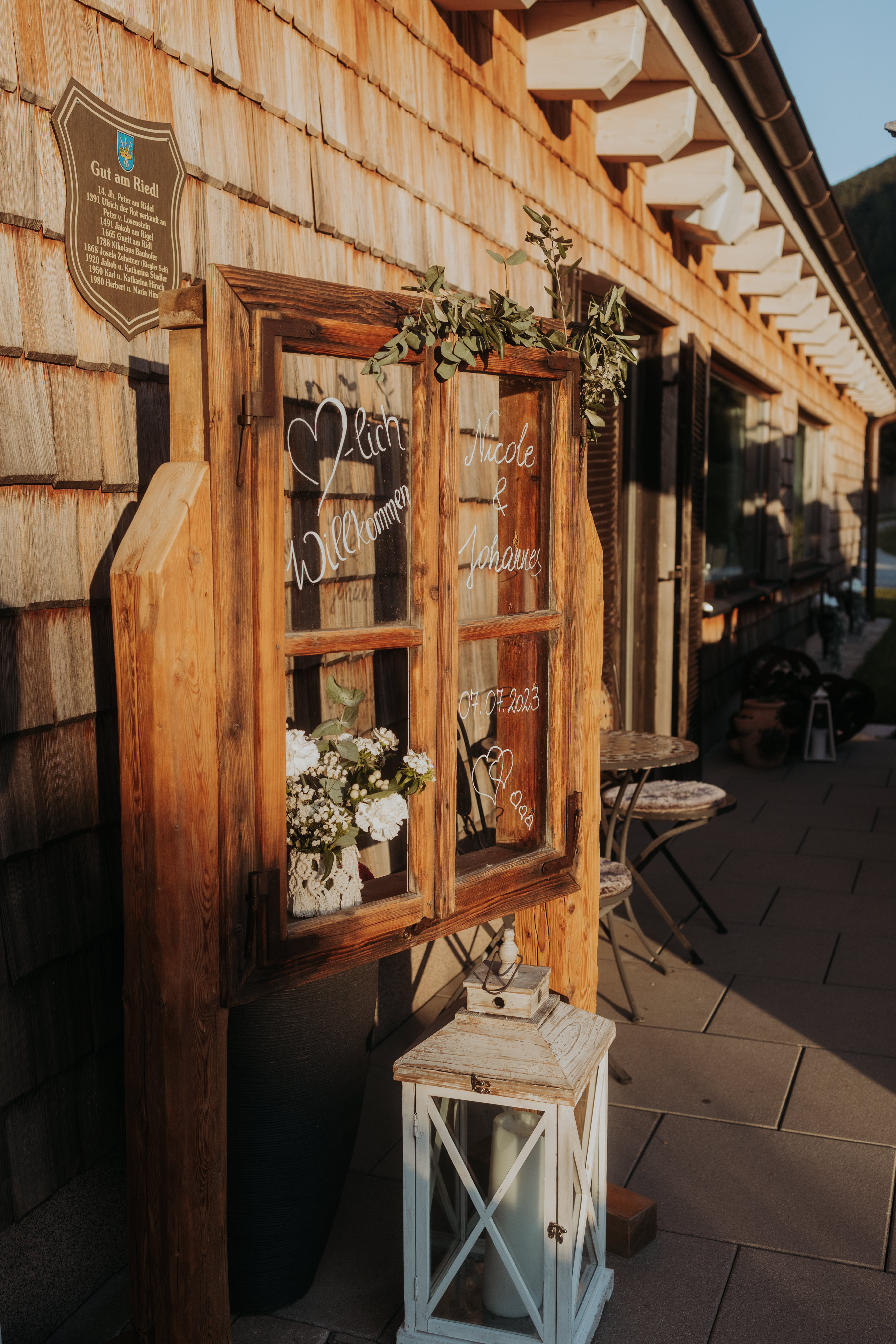 Hochzeit: Dekogegenstände - Rieglergut