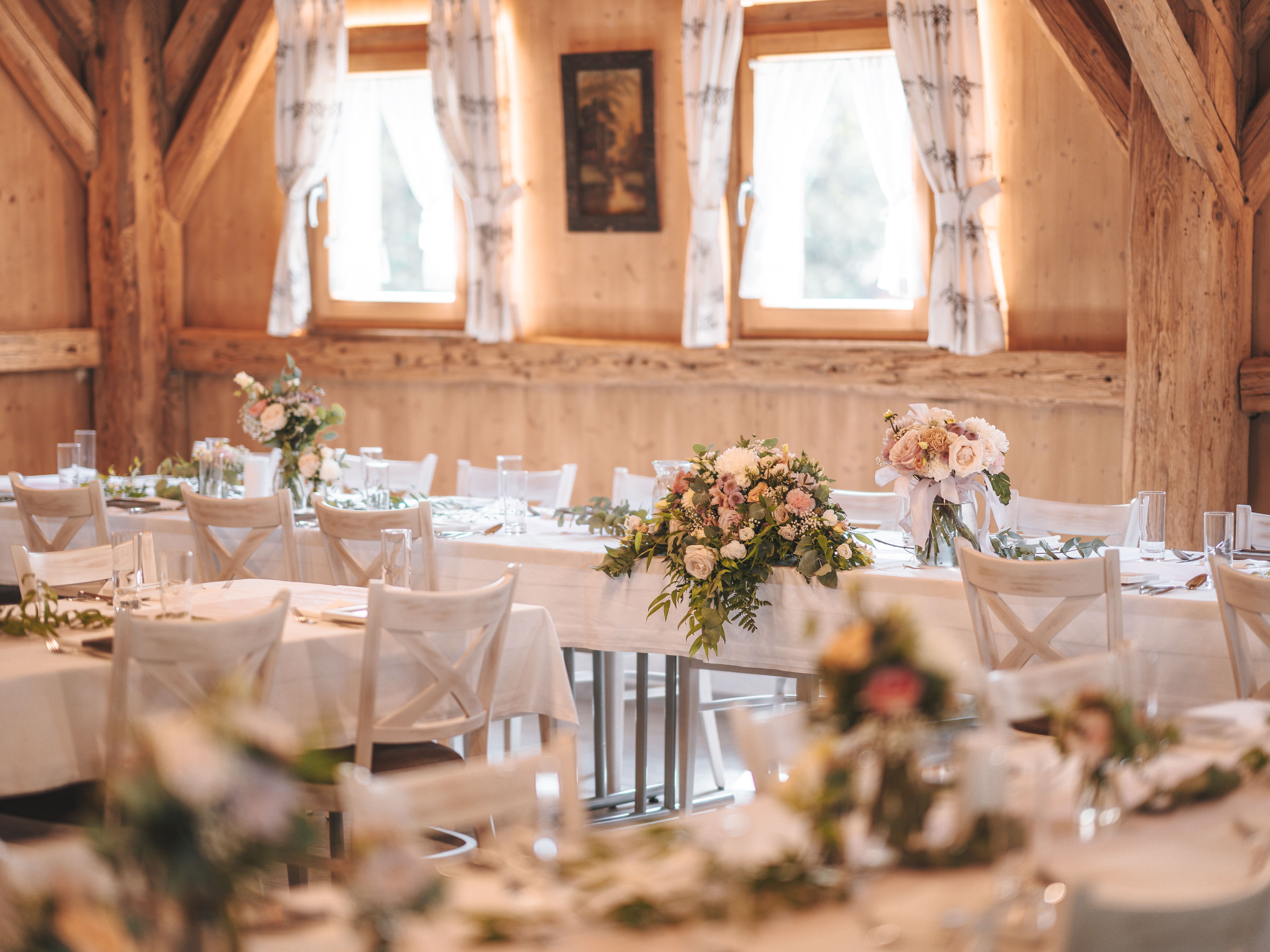 Hochzeit: das Rieglergut mit Tafel - Rieglergut