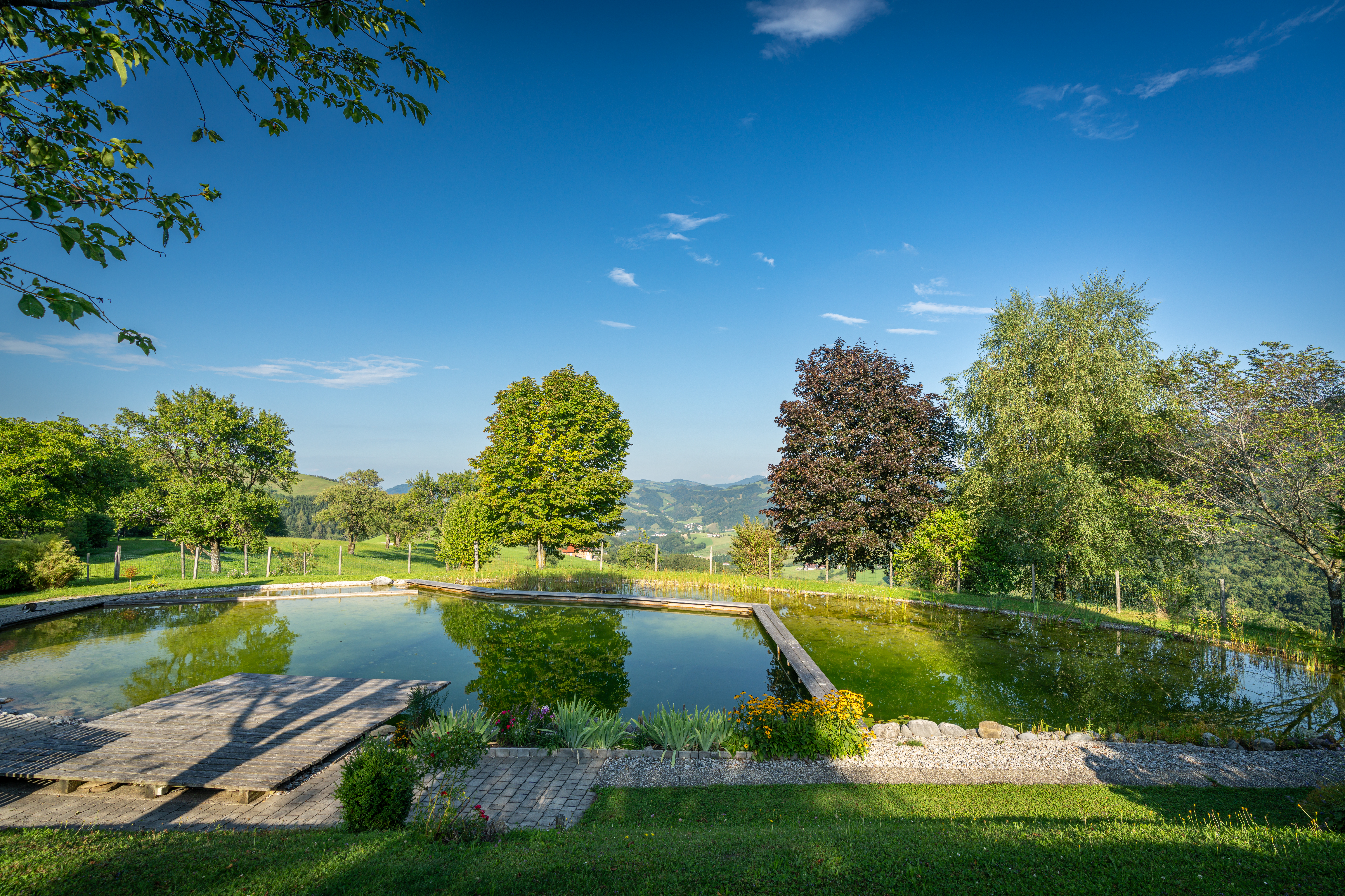 Hochzeit: unsere Teichanlage am Rieglergut - Rieglergut