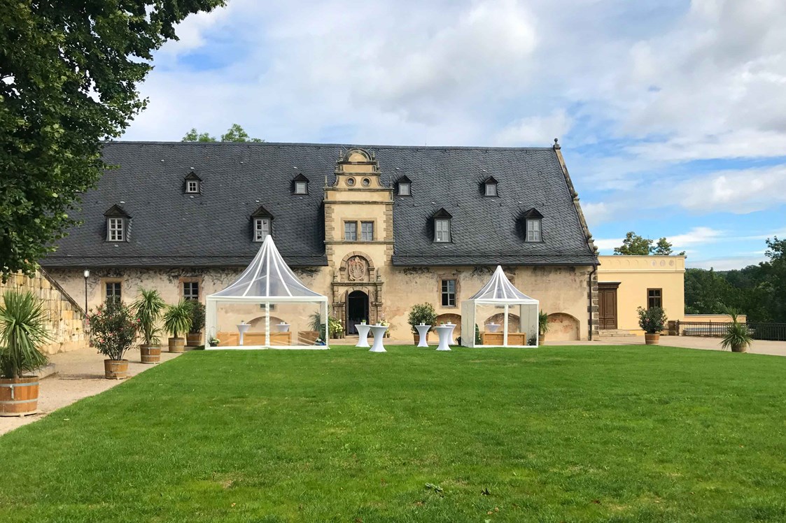 Hochzeit: Das Reithaus auf der Mittleren Terrasse - Reithaus auf Schloss Heidecksburg