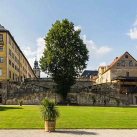 Hochzeit: Die Mittlere Terrasse von Schloss Heidecksburg - Reithaus auf Schloss Heidecksburg