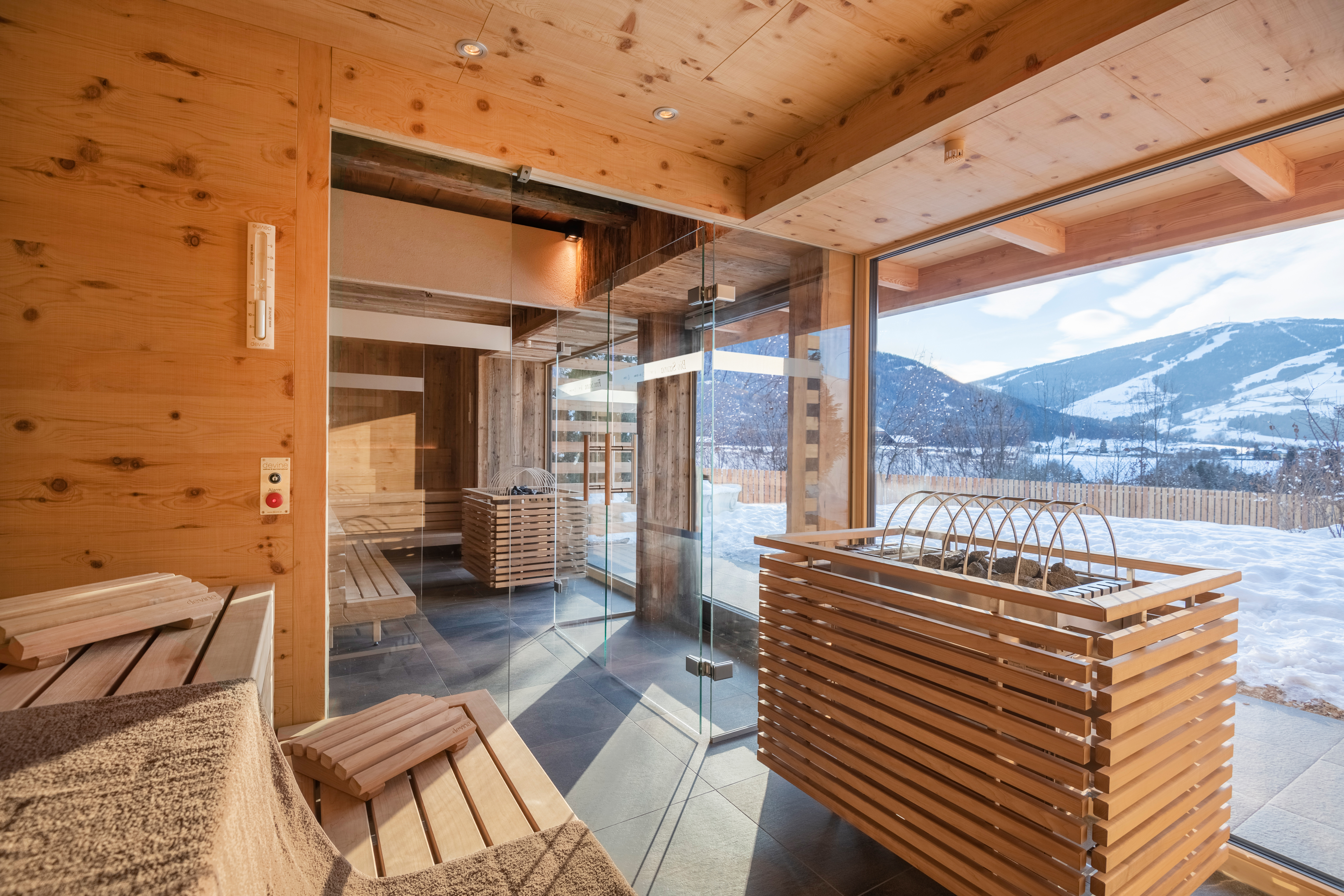 Hochzeitslocation: Panoramasauna - Stadl/Hotel/Restaurant Alte Goste