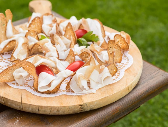 Hochzeit: Aperitif - Stadl/Hotel/Restaurant Alte Goste