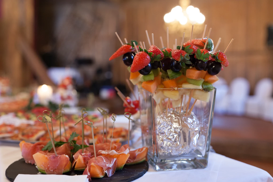 Hochzeit: Aperitif - Stadl/Hotel/Restaurant Alte Goste