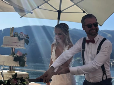 Hochzeitslocation: Feiert eure Hochzeit direkt am Zeller See. - Seehotel Bellevue****s