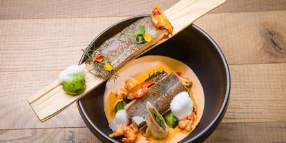 Wedding - Hohe Tauern - Bachsaibling mit Flusskrebser`l - Seehotel Bellevue****s