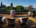 Hochzeit: Fantastischer Blick von der Terrasse - Feiern und Heiraten mit Aussicht im Maritim Hotel Köln