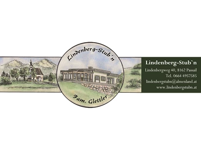 Hochzeit - Parkplatz: Busparkplatz - Passail - Logo - Lindenberg Stub'n