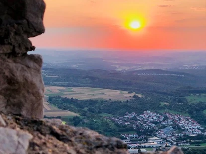 Mariage - Region Stuttgart - Sonnenuntergang - Burg Hohen Neuffen