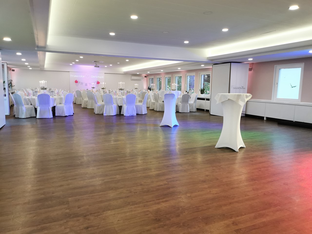 Bootshaus Herne Information about the banquet halls Main Hall