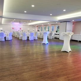 Hochzeit: Der Festsaal des Restaurant Bootshaus Herne in NRW. - Restaurant Bootshaus Herne