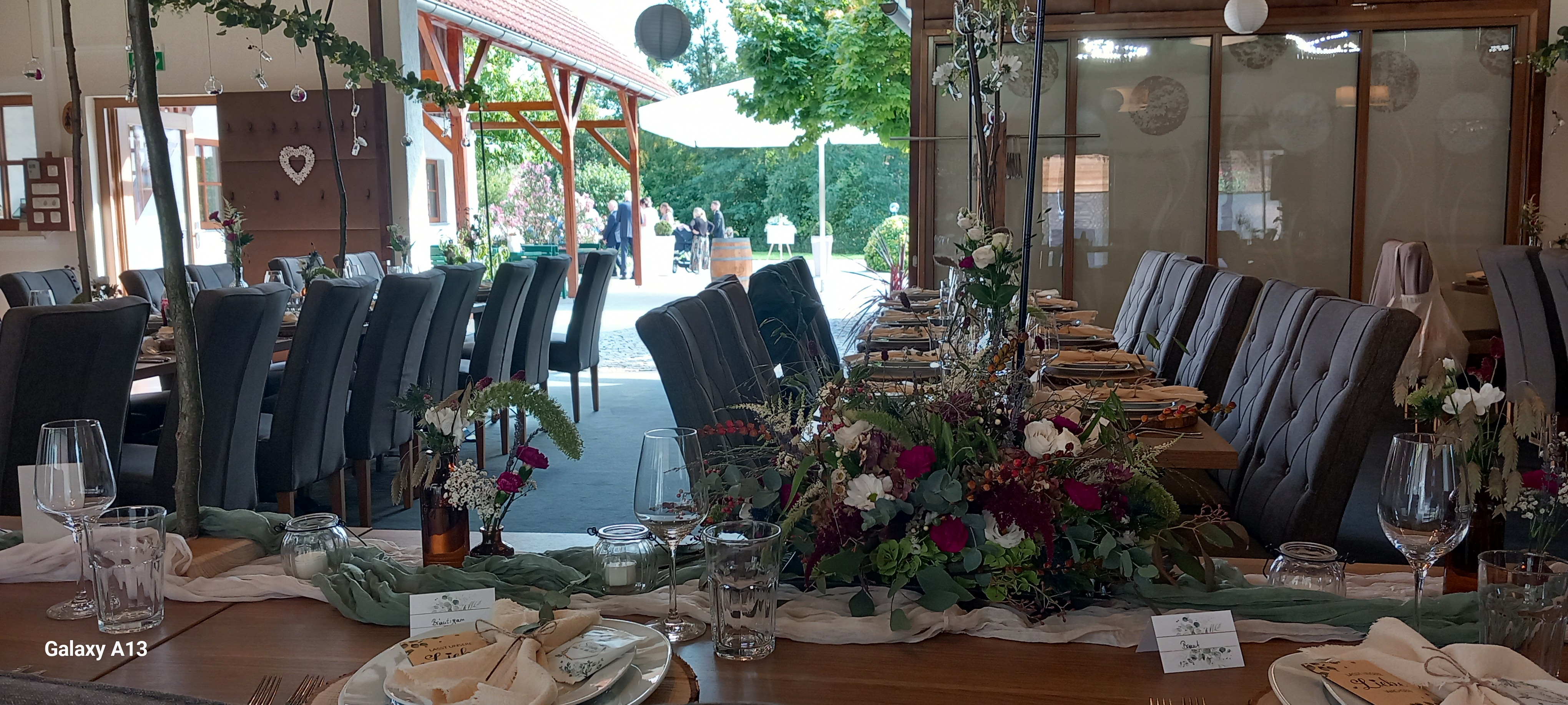 Bruiloft - Spielplatz - Opper-Oostenrijk - Blick in den Hof - Kienbauerhof