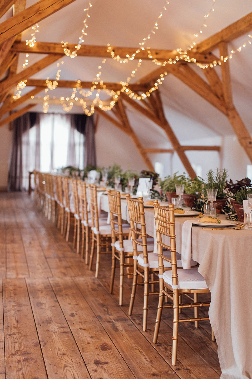 Hochzeit: Deko Haus Ammerhof für das Hochzeitsdinner - CP Location - Gut Ammerhof