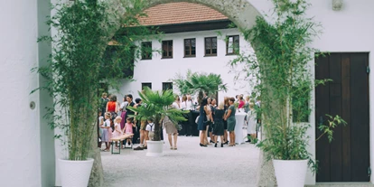 Matrimonio - Mondsee - Der Innenhof des Schloss Stauff in Oberösterreich. - Schloss Stauff