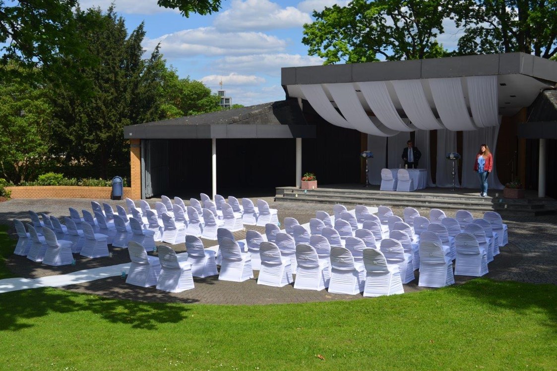 Hochzeit: Pavillon für die freie Trauung - Potpourri - die Eventgastronomie im Kurhaus