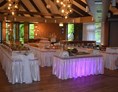 Hochzeit: Buffetraum - Potpourri - die Eventgastronomie im Kurhaus