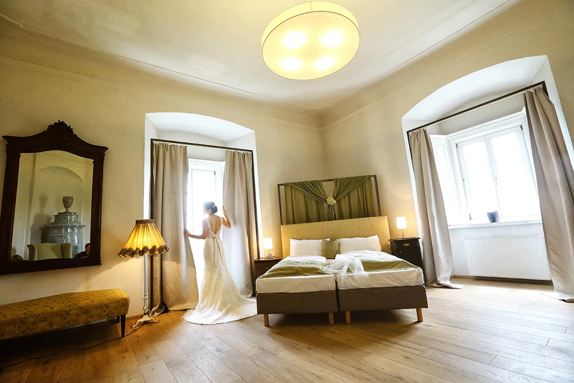 Hochzeit: Heiraten im Freigut Thallern in 2352 Gumpoldskirchen.
Foto © fotorega.com - Freigut Thallern