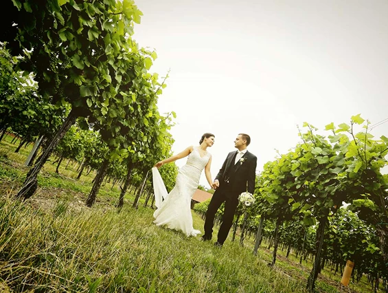 Hochzeit: Heiraten im Freigut Thallern in 2352 Gumpoldskirchen.
Foto © fotorega.com - Freigut Thallern