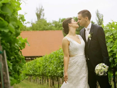 Hochzeit: Heiraten im Freigut Thallern in 2352 Gumpoldskirchen.
Foto © fotorega.com - Freigut Thallern