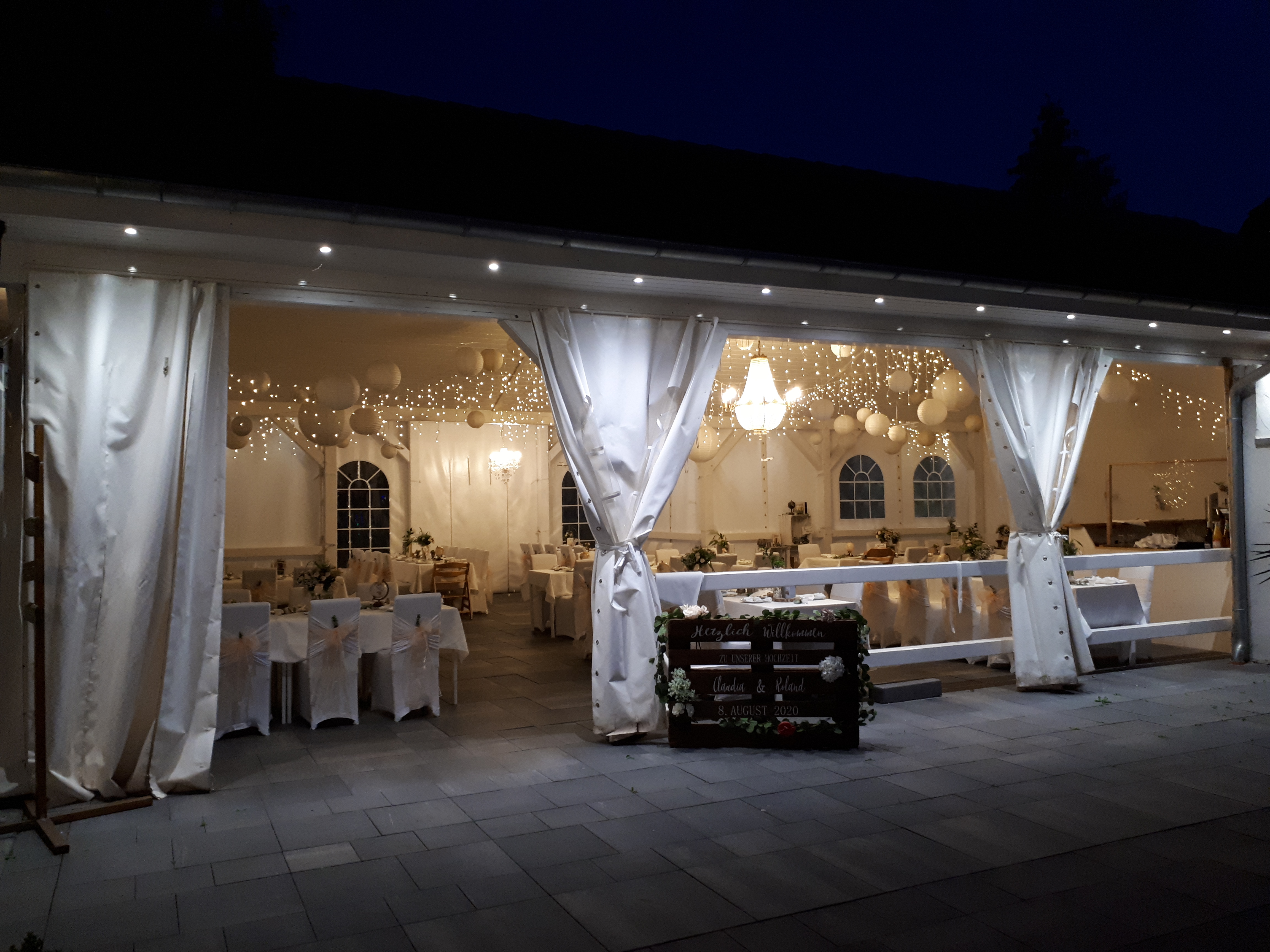 Thüringer Hochzeitspavillon - Zum Wiesengrund Information about the banquet halls Wedding pavilion